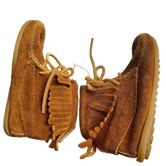 Minnetonka Brown Tramper Boot Size 8 Toddler Kids - Picture 6 of 8